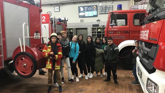 Das war super! Deutschklasse der MS West besuchen Neumarkter G6 und Feuerwehrwache