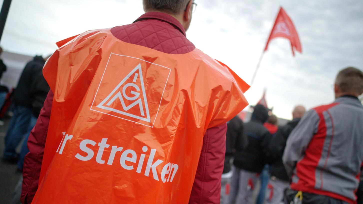 Die IG Metall Nürnberg bereitet weitere Streiks und eine Urabstimmung vor.