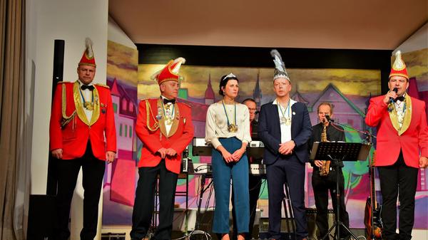 Beim Rathaussturm samt Benefiz-Gala mit Inthronisation des Prinzenpaares am 21. Januar wird man die beiden erneut treffen.