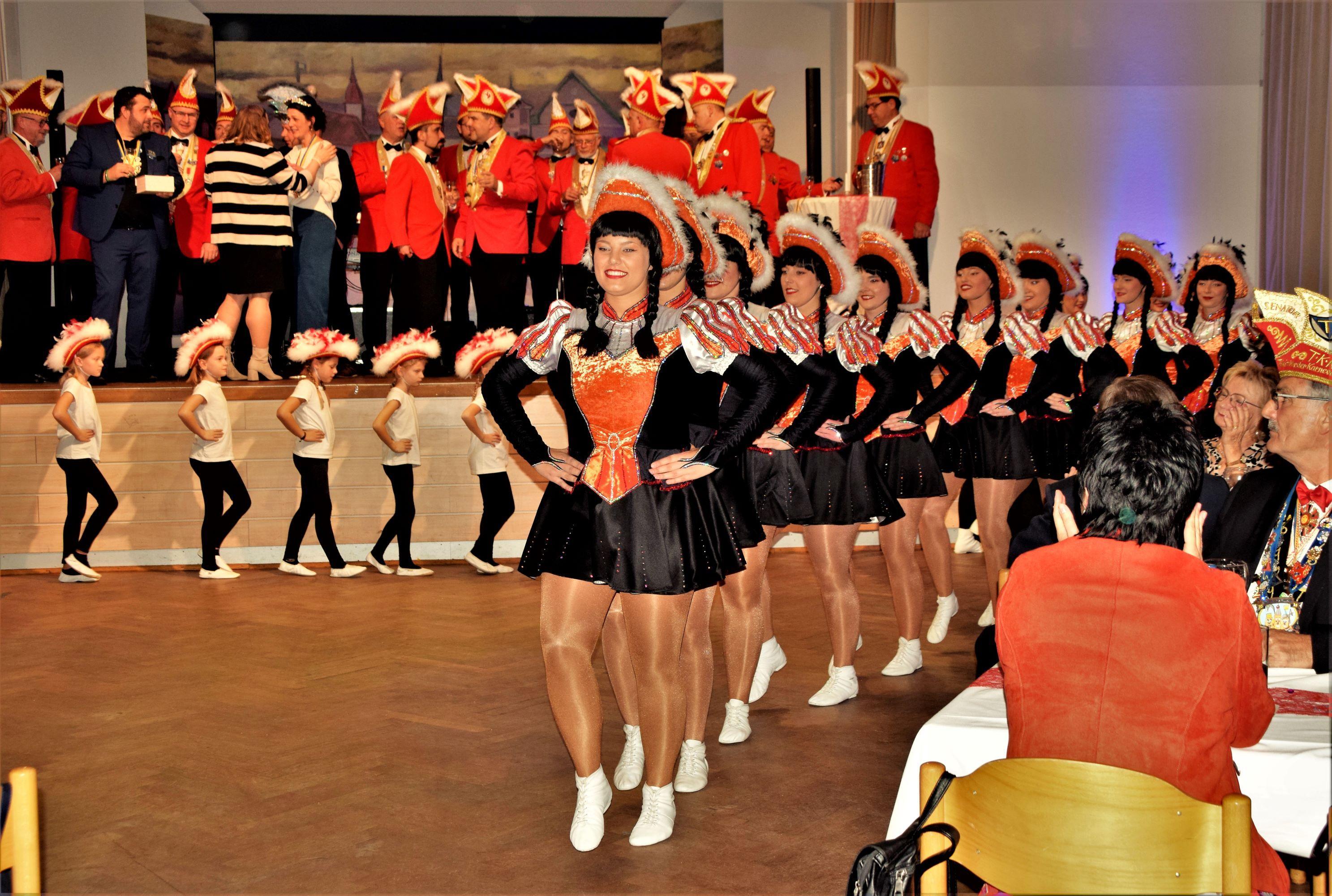 Die Tanzleistung der Gardisten war wie immer auf höchstem Niveau.