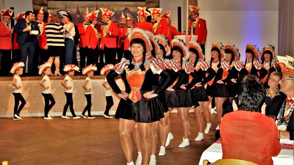 Die Tanzleistung der Gardisten war wie immer auf höchstem Niveau.