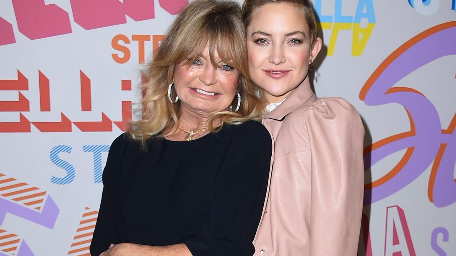 Goldie Hawn und ihre Tochter Kate Hudson 2018 in Los Angeles.
