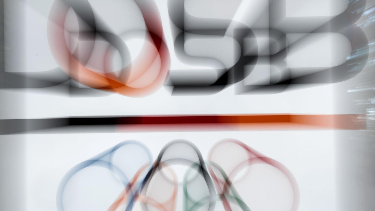 Das Logo des Deutschen Olympischen Sportbundes (DOSB).