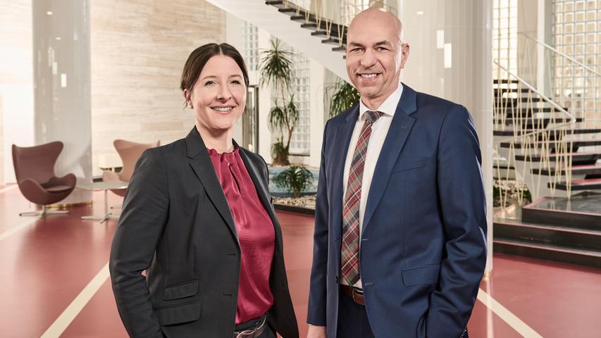 Vorstands-Duo bei der N-ERGIE bestätigt: Seit 1. Oktober 2022 stehen Maik Render und Magdalena Weigel dem regionalen Energieversorger als Führungsduo vor.