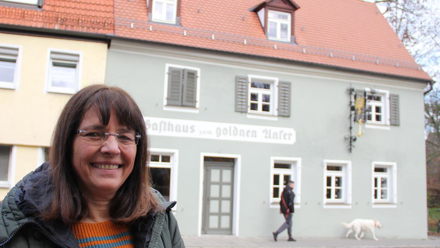 Rund 50 Jahre war der Goldene Anker geschlossen. Jetzt öffnet ihn Susanne Bergmann.
