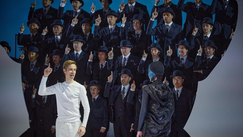 Schwules Genie und heimlicher Kriegsheld: So lief die Uraufführung der Oper "Turing" im Opernhaus