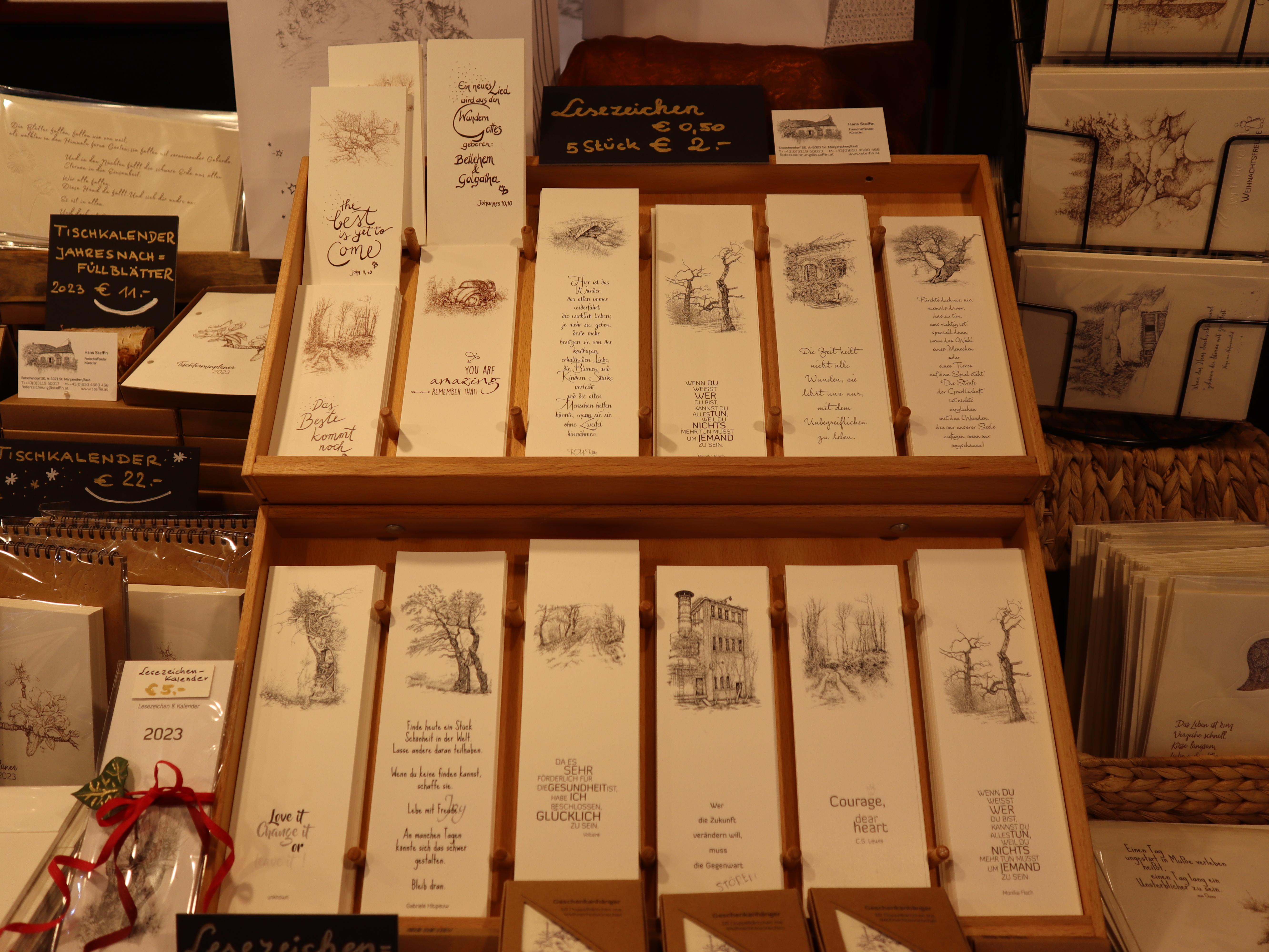 Hans Steffin-Hierzer, Freischaffender Künstler - Federzeichnung