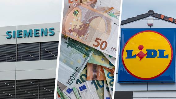 Von Lidl bis Siemens: Diese Unternehmen in Franken zahlen Inflationsprämie