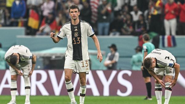 Thomas Müller verkündete bereits kurz nach Abpfiff sein mögliches Ende in der Nationalmannschaft.