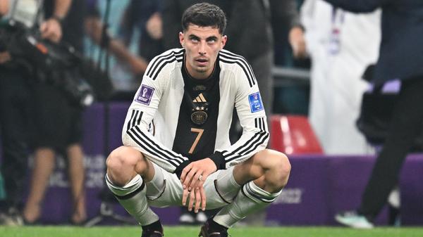 Fassungslosigkeit auch bei Kai Havertz nach dem Schlusspfiff.