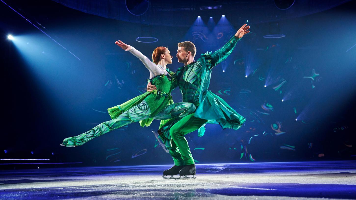 Akrobatik und Eiskunstlauf verbindet die bekannte Show "Holiday on Ice".