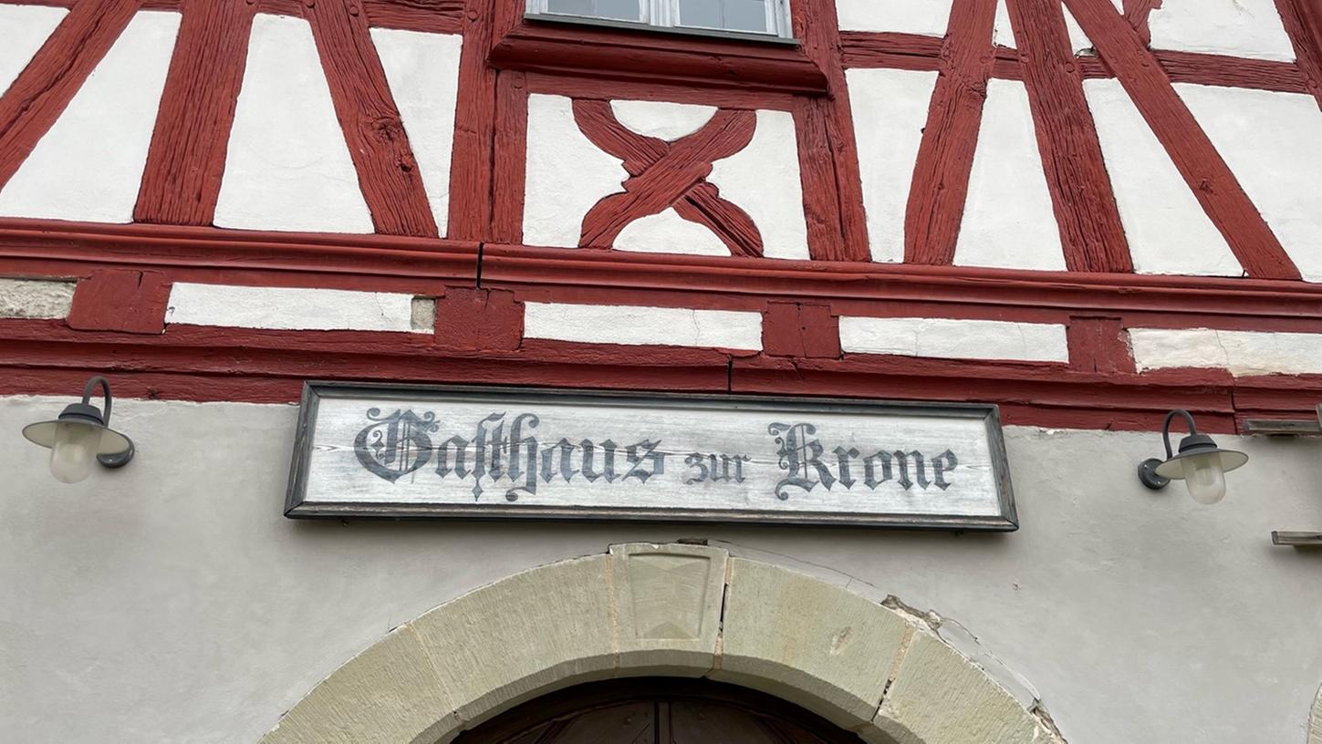 Das Wirtshaus "Zur Krone" wurde 1705 erbaut und im Freilandmuseum wiederaufgebaut.