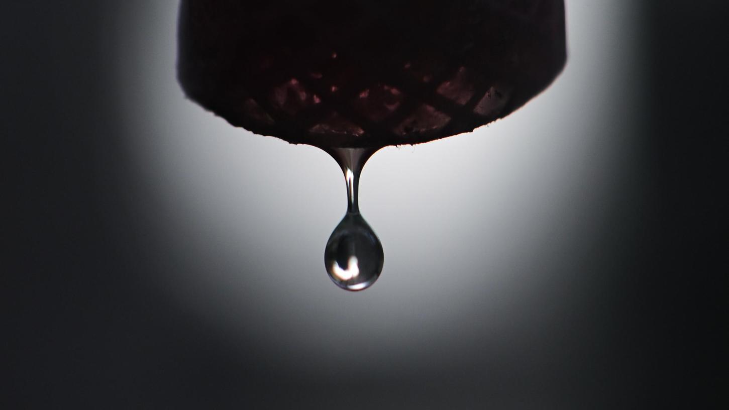 Der Grundwasserpegel sinkt in Ranna in der Oberpfalz. Der Grundwasserpegel sinkt in Ranna in der Oberpfalz.