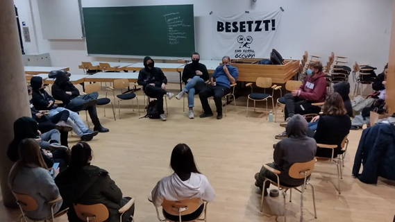 Klima-Protest an der Ohm: Studierende besetzen die Technische Hochschule in Nürnberg