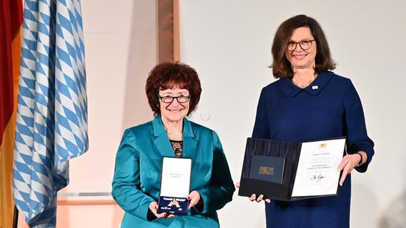 Engagierte Geschäftsfrau: Erika Gruber erhielt den Bayerischen Verfassungsorden