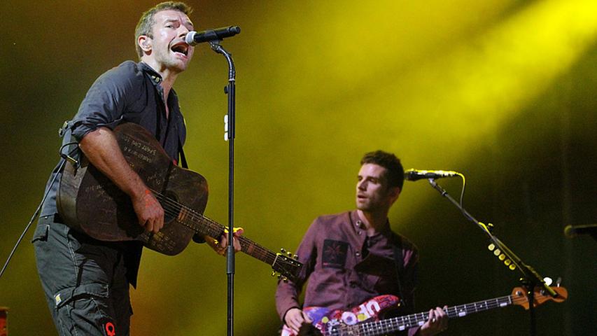 Coldplay bildete den krönenden Abschluss des ersten Festival-Tages bei Rock im Park.