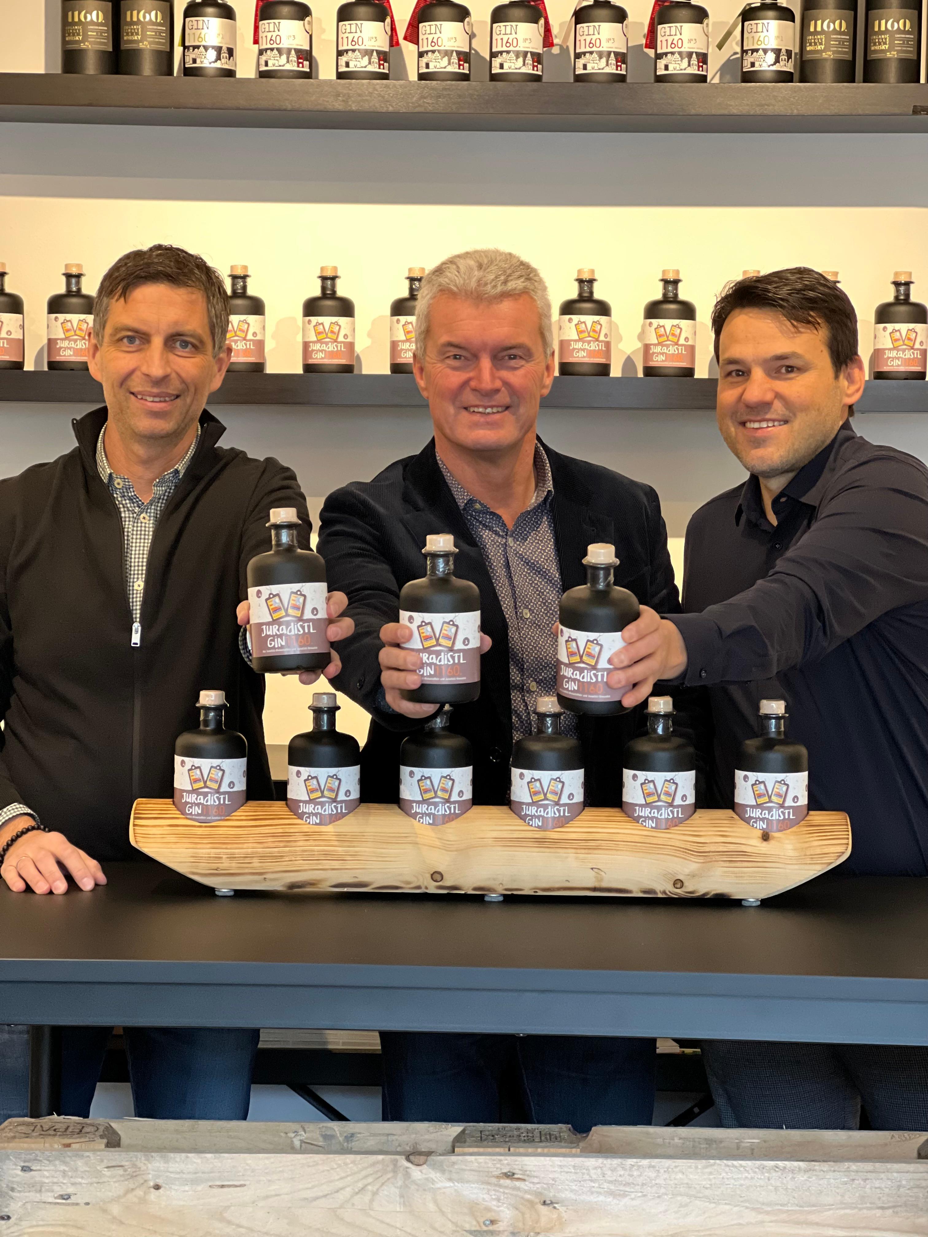 Apfel trifft Kartoffeln und Wacholder: Neuer Juradistl-Gin 1160 vorgestellt