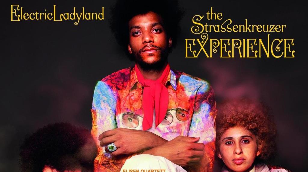 Das Cover der diesjährigen Straßenkreuzer CD, angelehnt an Jimi Hendrix Album  "Electric Ladyland"