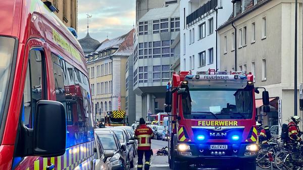 Brand in Mehrfamilienhaus in Würzburg