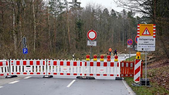 Wegen Baumfällarbeiten: Straße zwischen Möhrendorf und Dechsendorf gesperrt