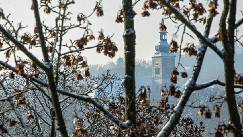 Klirrende Kälte, Schnee und Sonne: Unsere Winterbilder aus Forchheim und der Fränkischen Schweiz