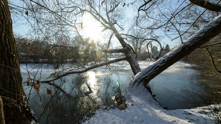 Klirrende Kälte, Schnee und Sonne: Unsere Winterbilder aus Forchheim und der Fränkischen Schweiz