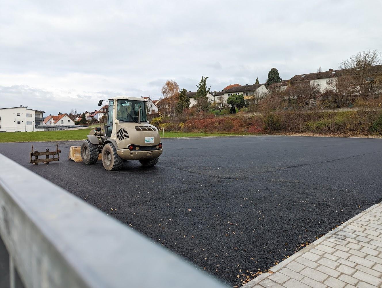 Dauerbaustelle an der Ellinger Grundschule