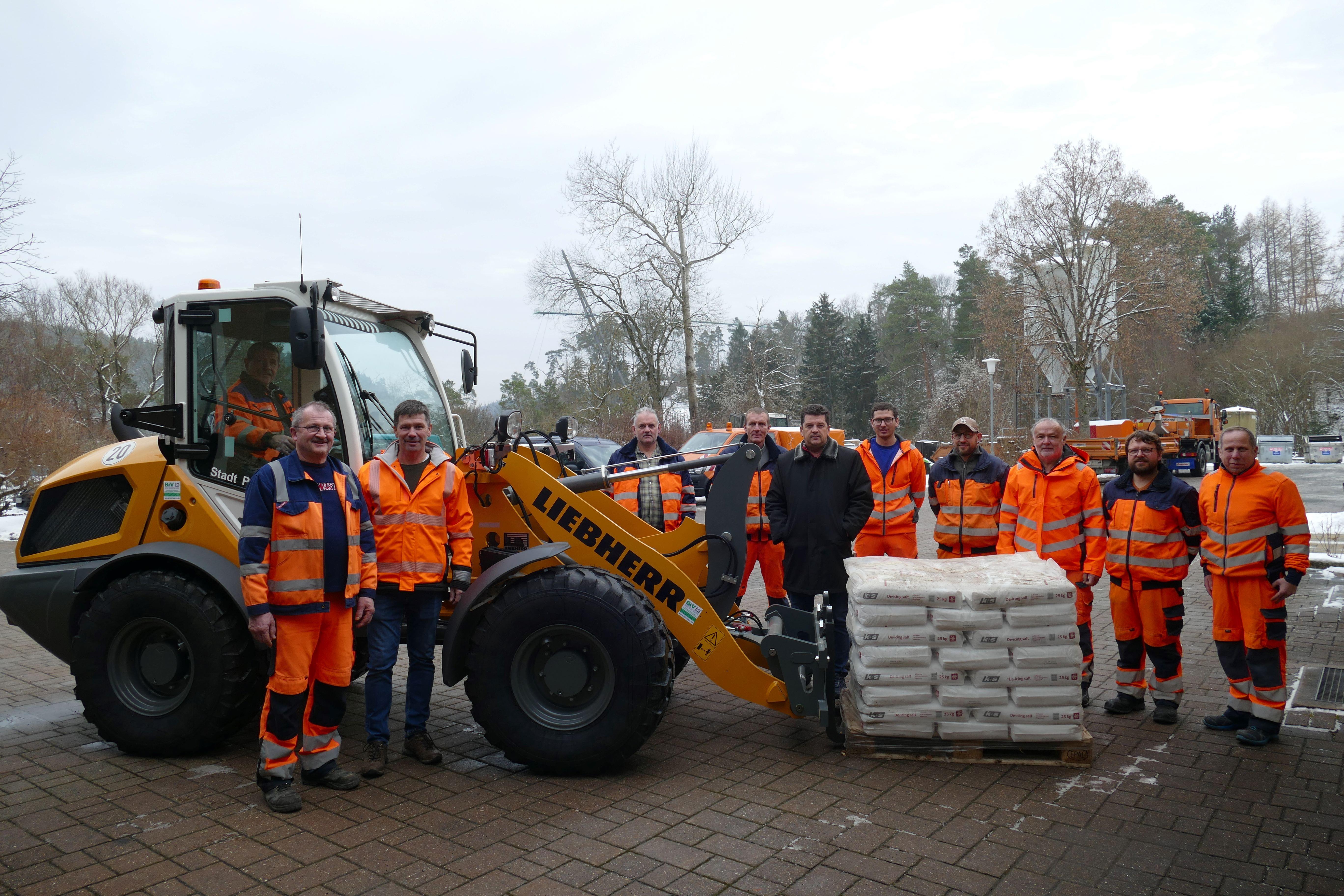 „Weihnachtsgeschenk“ für den Bauhof der Stadt Pottenstein