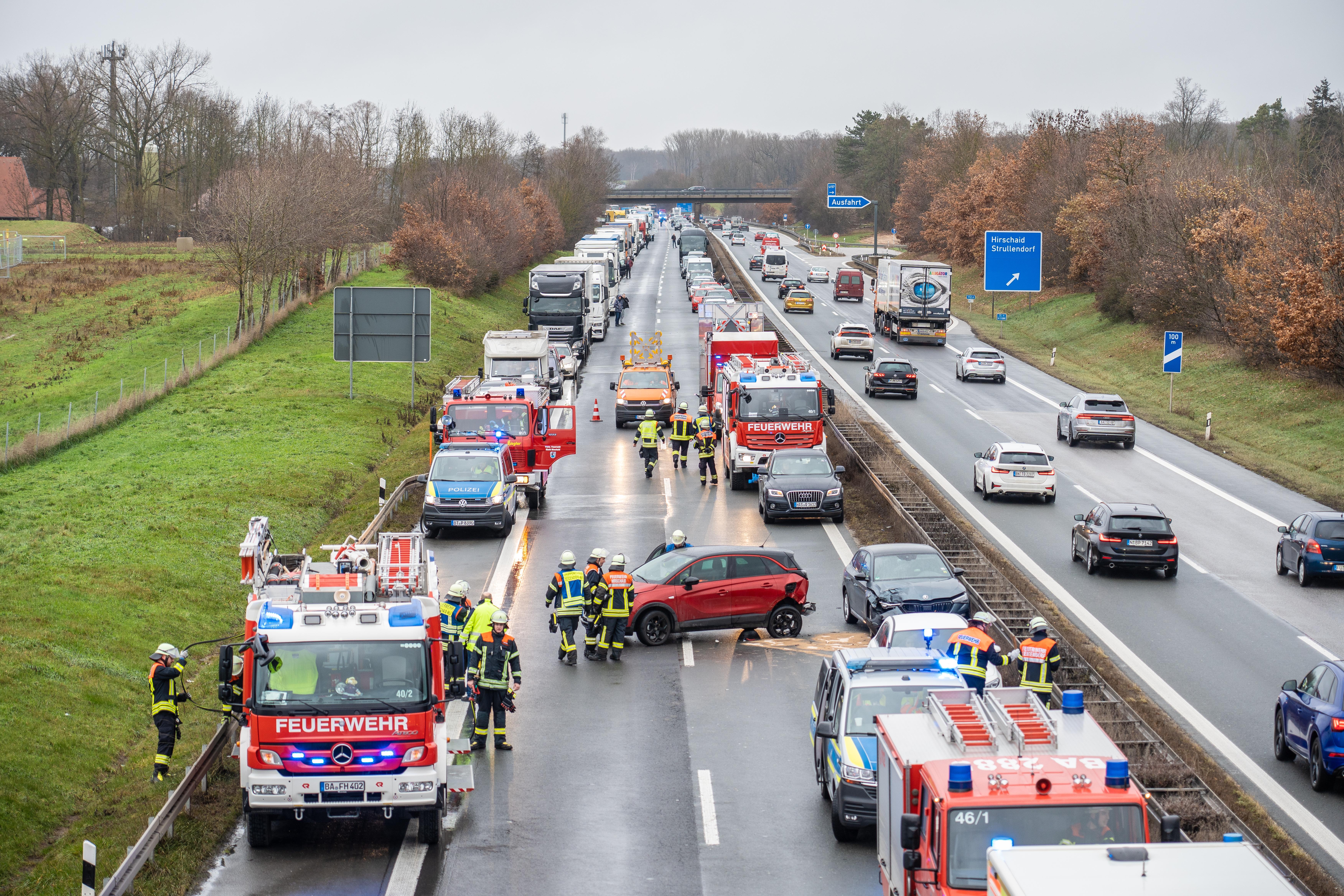 Baustellen Auf Der A73