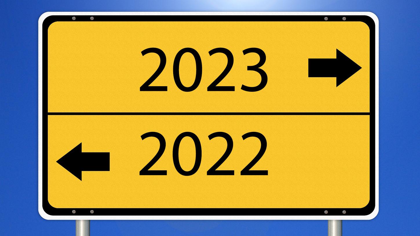 2022 ist bald Vergangenheit, jetzt geht es in Richtung 2023.