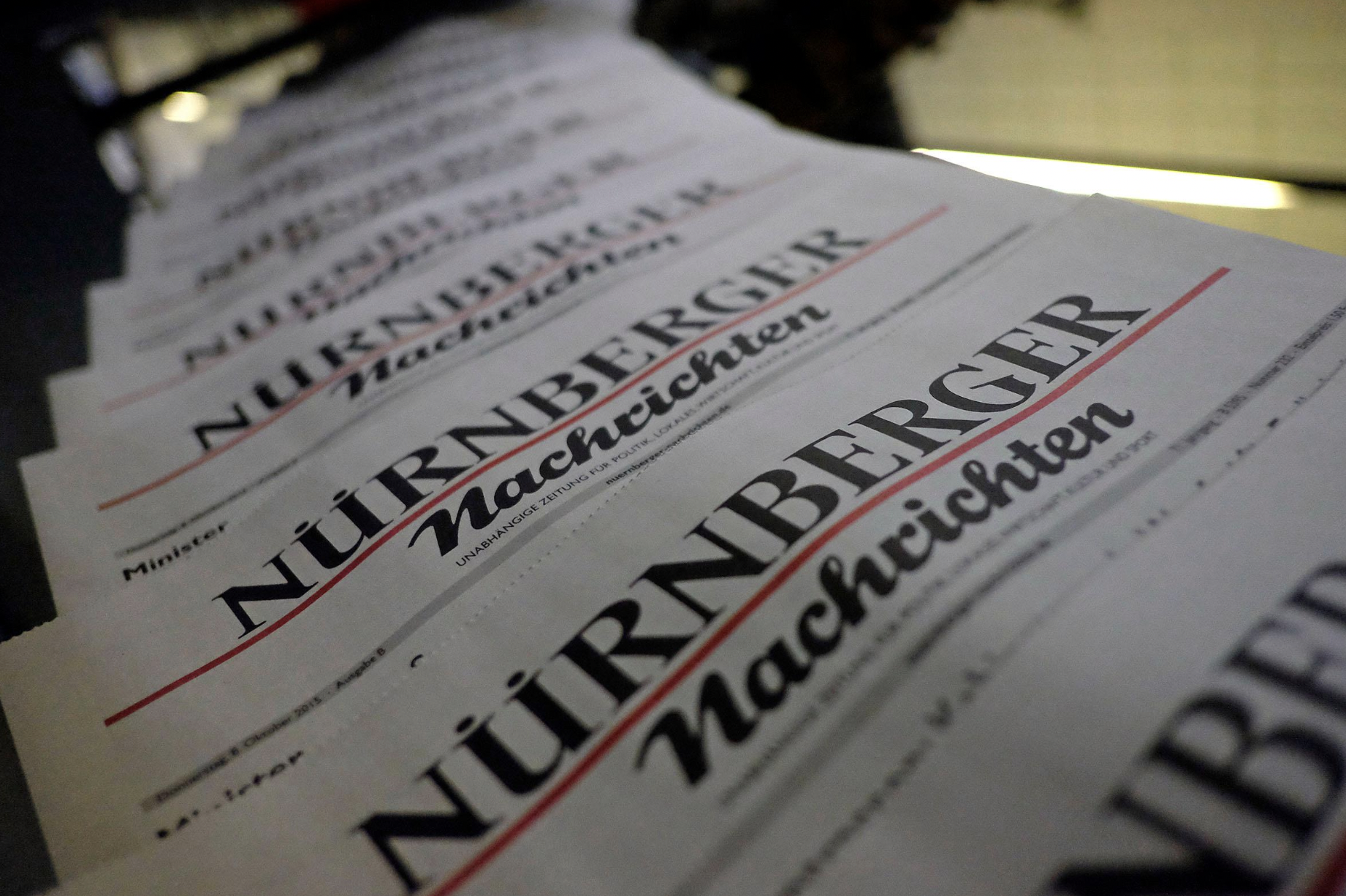 Die Nürnberger Nachrichten erscheinen am Donnerstag (29.12.2022) nur in verringertem Umfang. Die Nürnberger Nachrichten erscheinen am Donnerstag (29.12.2022) nur in verringertem Umfang.
