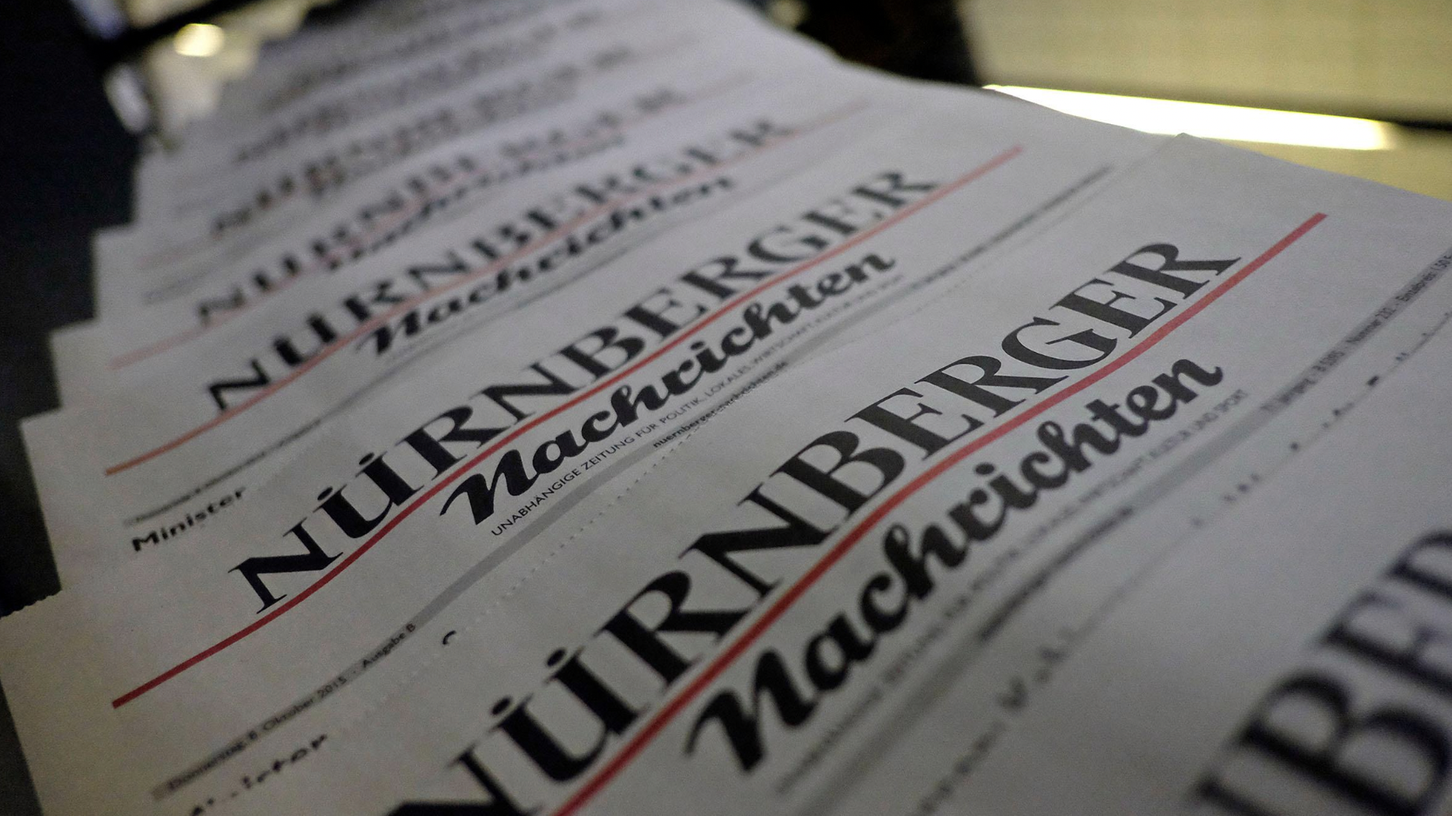 Die Nürnberger Nachrichten erscheinen am Donnerstag (29.12.2022) nur in verringertem Umfang.