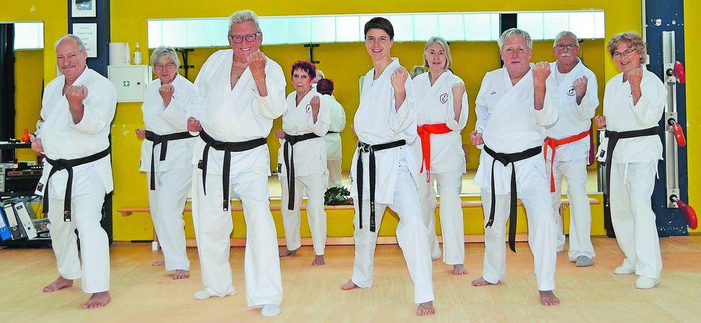 Dieter Schulte Mit 85 Jahren noch auf der Matte