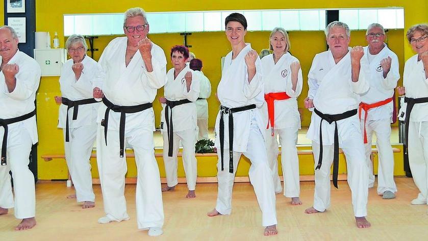 Dieter Schulte Mit 85 Jahren noch auf der Matte