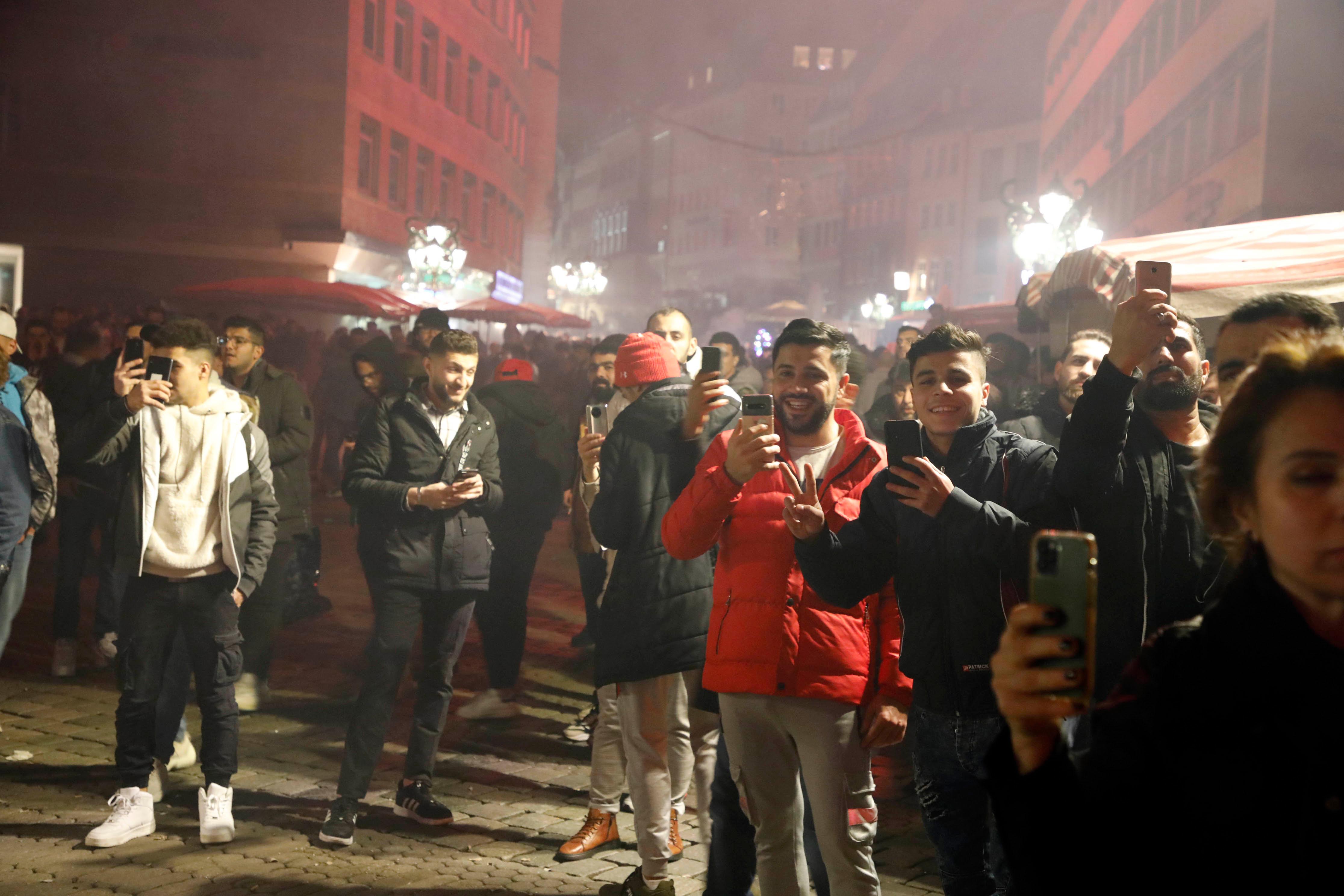 ...hielten sich längst nicht alle Besucher daran.