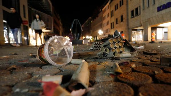 Müll nach den Feiern