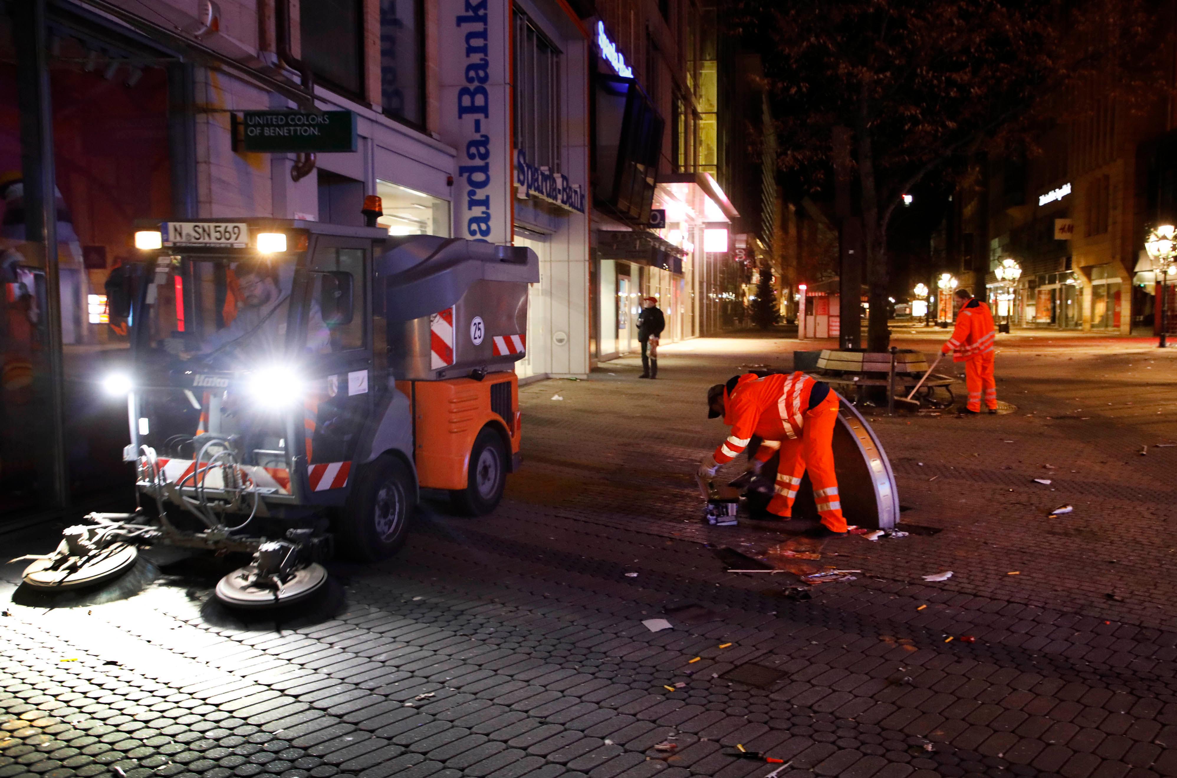 Müll nach den Feiern
