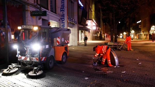 Müll nach den Feiern