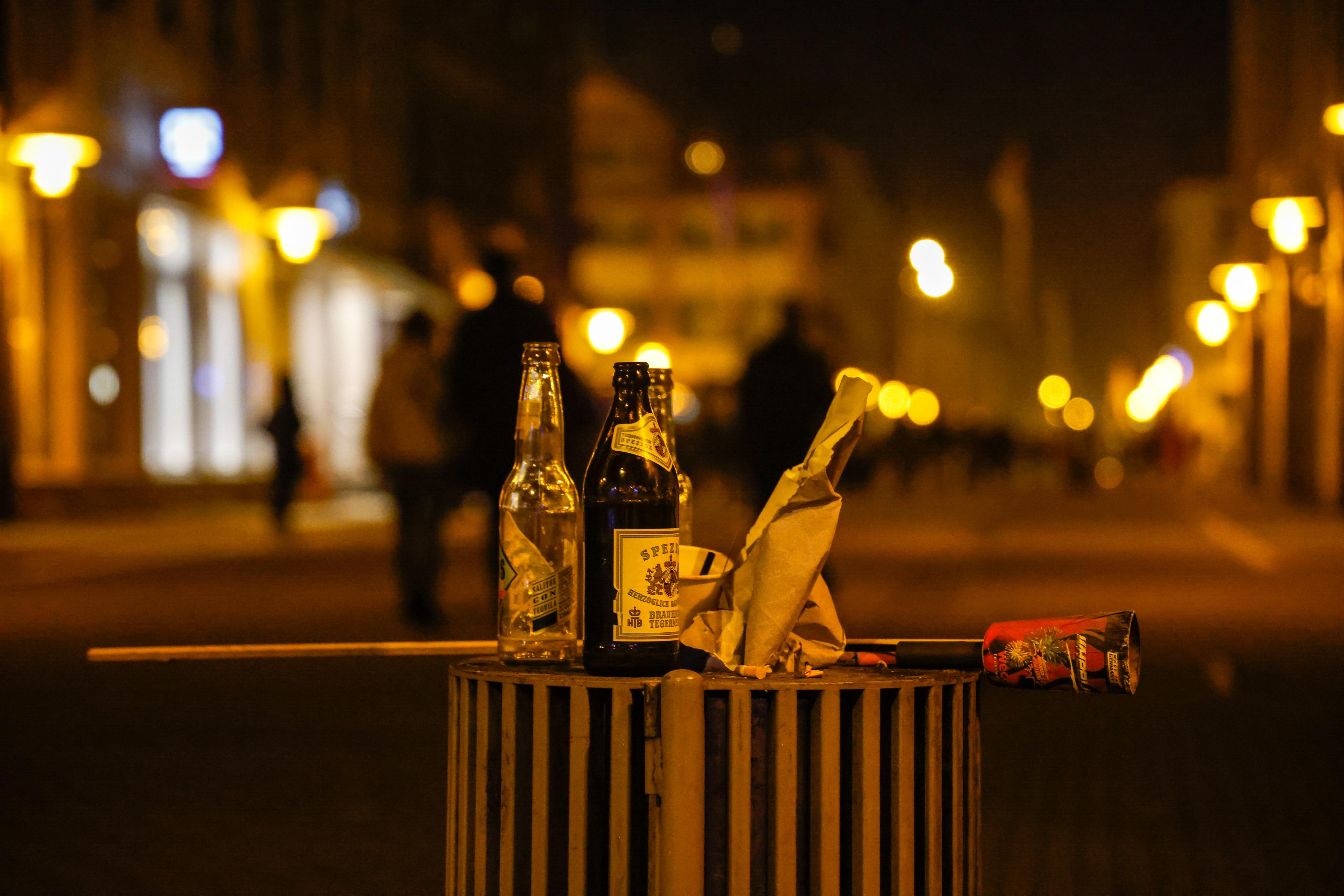 Die Reste vom Fest...