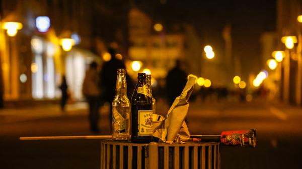 Die Reste vom Fest...