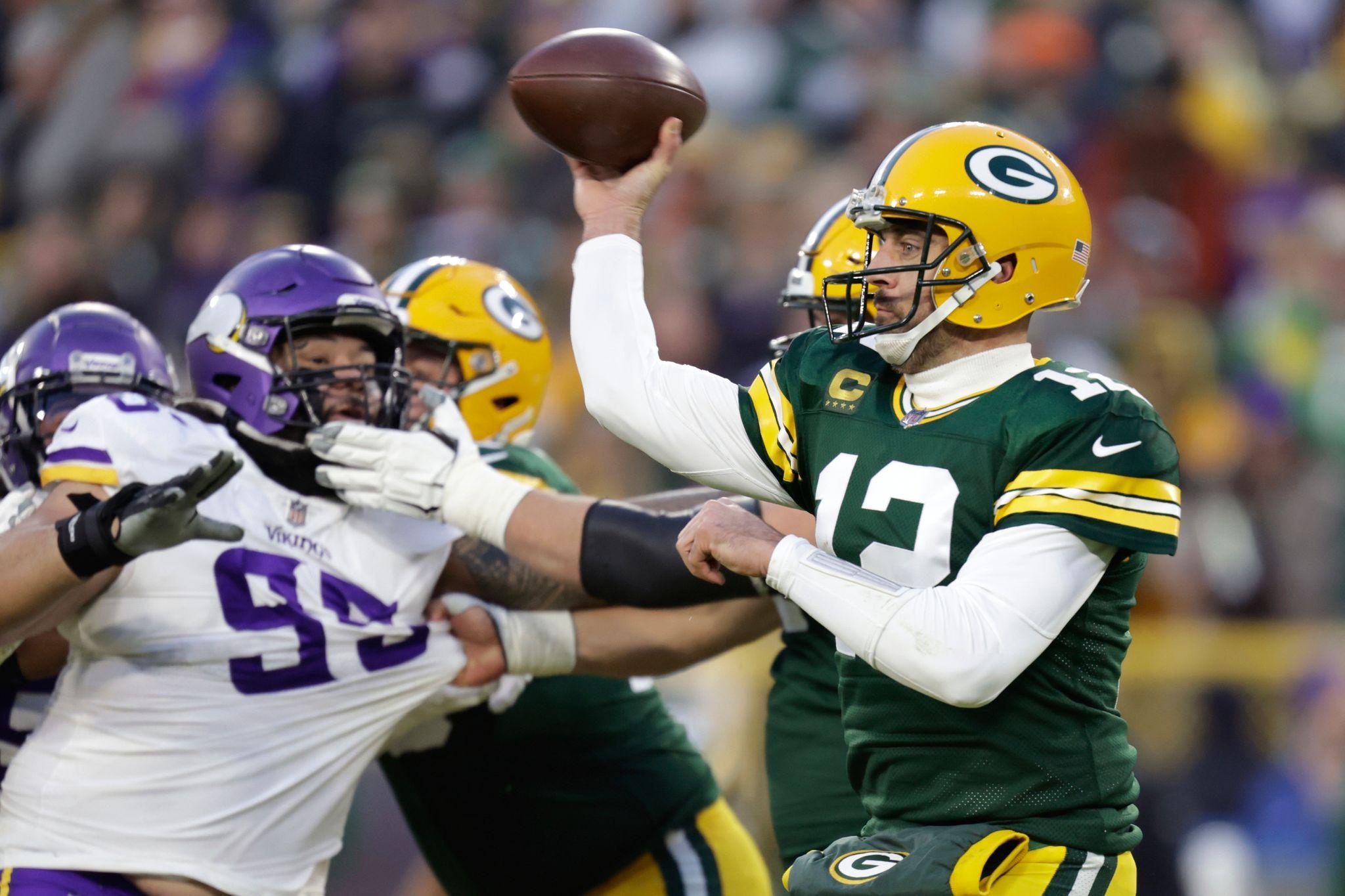 NFL: Rodgers Wahrt Mit Green Bay Playoff-Chancen