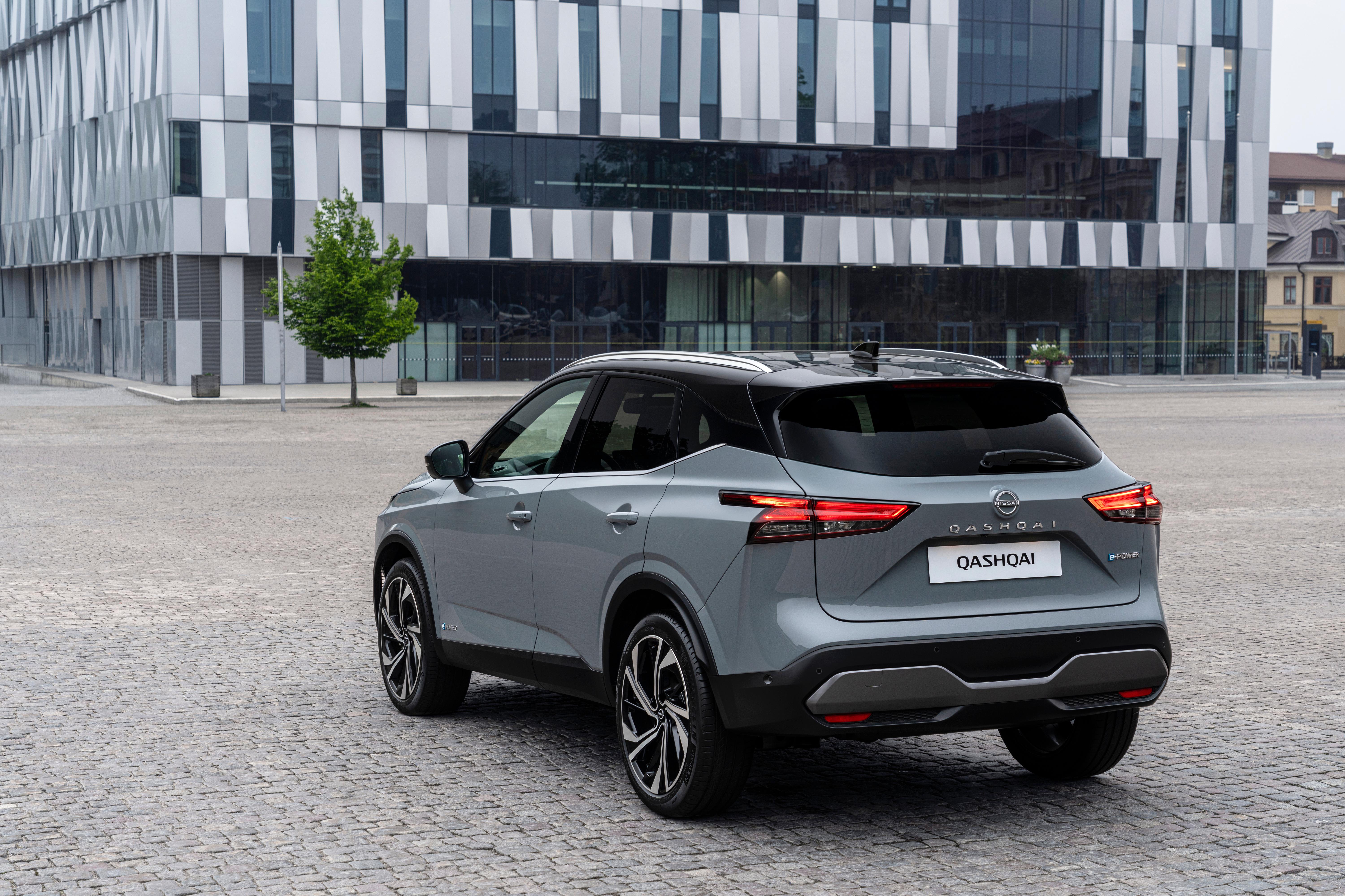 Das Hybridsystem "e-Power" macht es möglich, elektrisch zu fahren, dabei aber ausschließlich Benzin zu tanken.