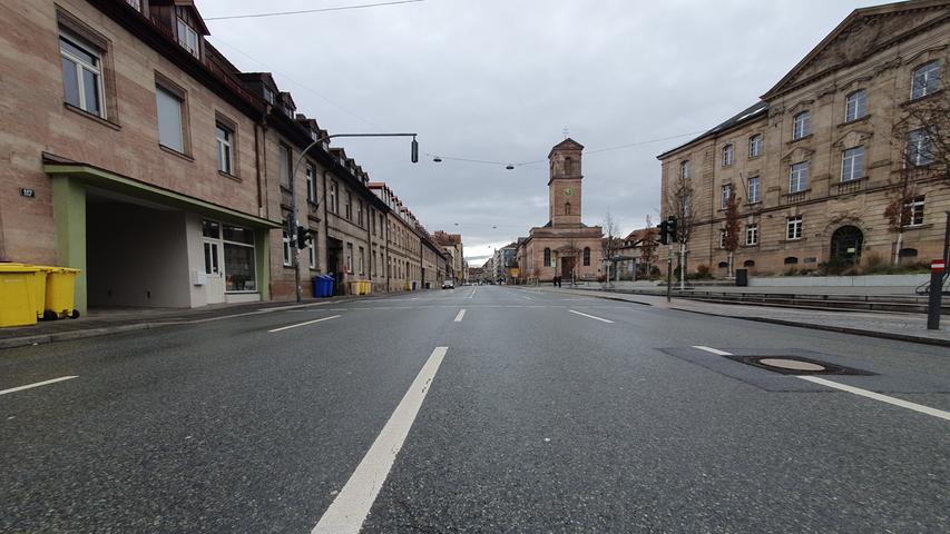 Erleichterung in Fürth: Die Königstraße ist wieder die Königstraße.