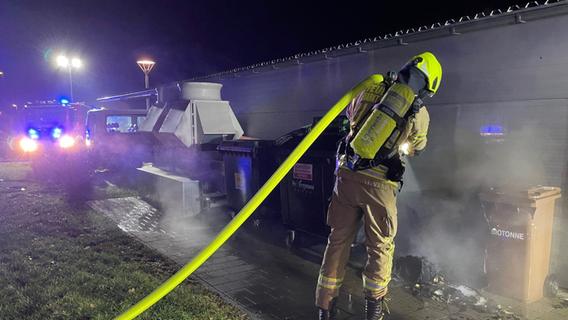 Serie von Bränden in Weisendorf - Polizei ermittelt wegen Brandstiftung