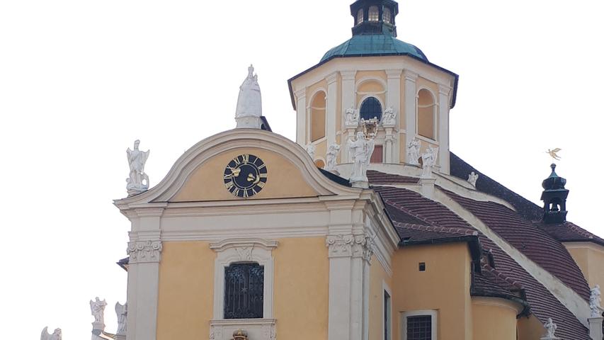 Die Bergkirche (auch Haydnkirche) in Eisenstadt mit der Grabstätte von Joseph Haydn