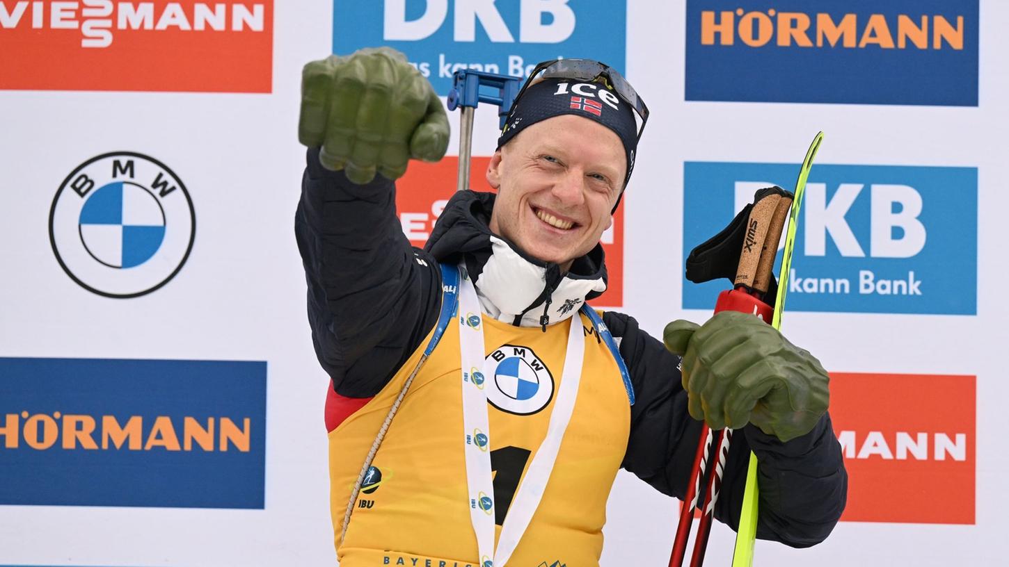 Johannes Thingnes Bö dominiert derzeit die Biathlon-Szene.