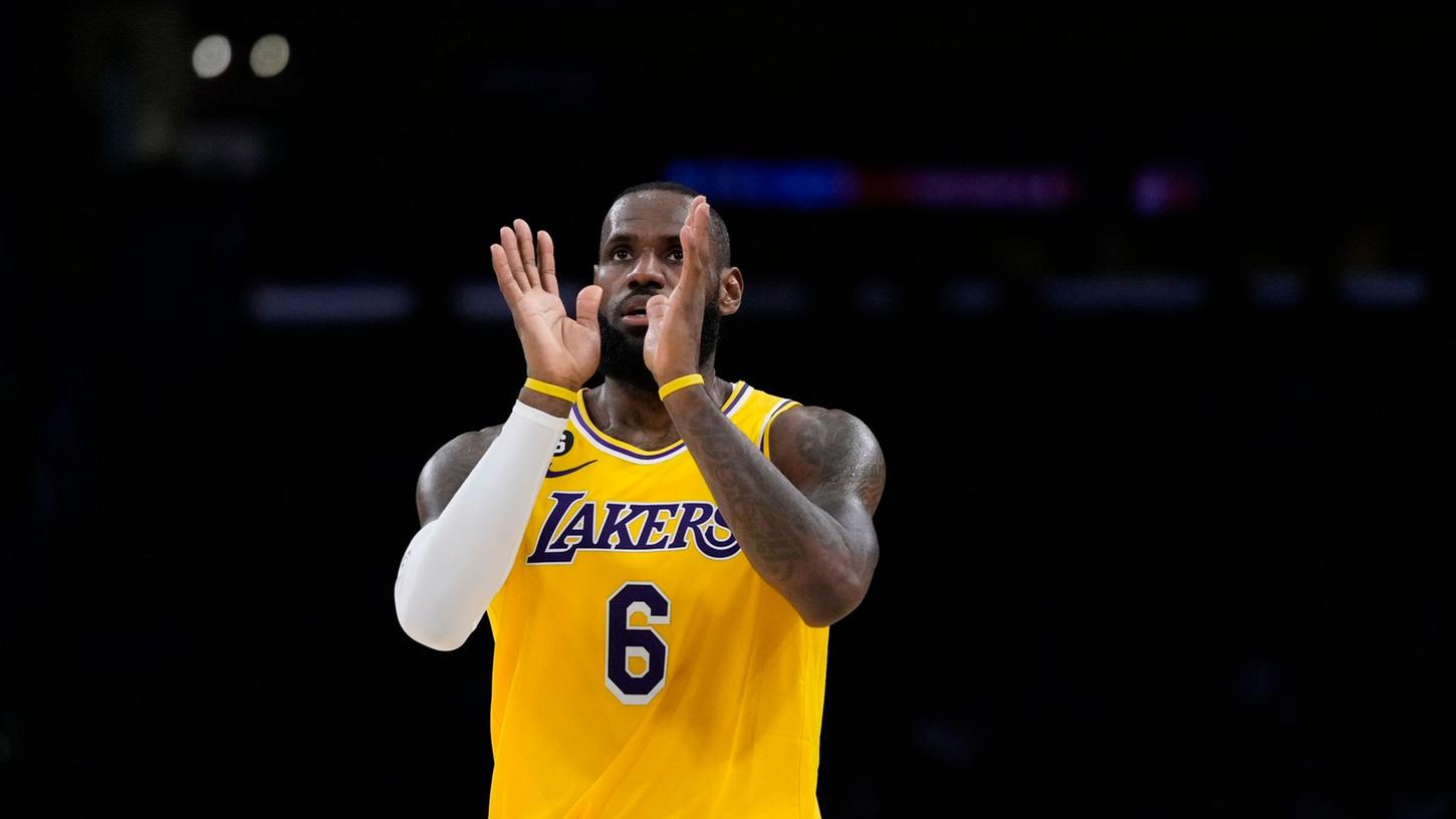 LeBron James war einmal mehr der überragende Spieler bei den Los Angeles Lakers.