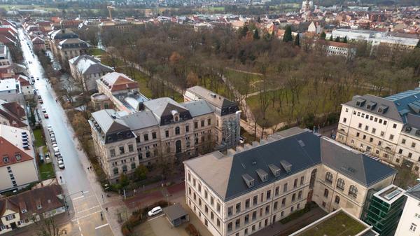 Die "grüne Lunge der Innenstadt": Der Erlanger Schlossgarten.