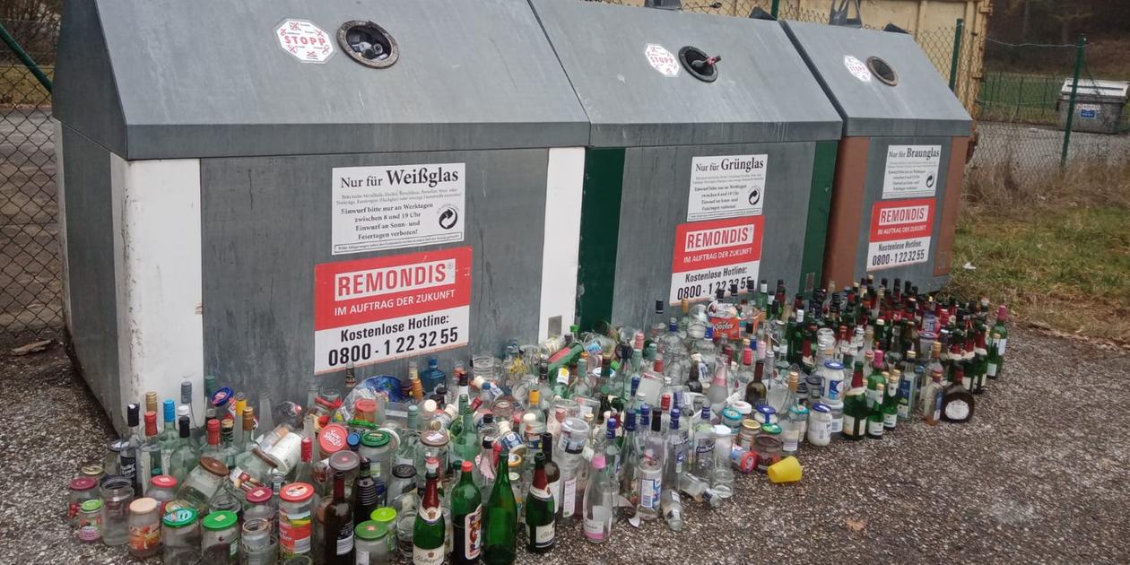 Wo Ist Der Nächste Glascontainer In Meiner Nähe Zu volle Glascontainer: Das kann jeder Bürger selbst dagegen tun