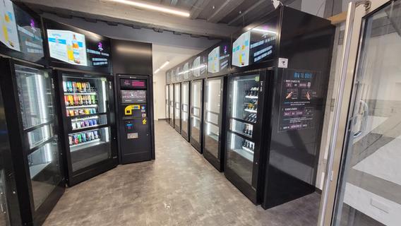 Neuer 24Sieben-Shop in Erlangen: So funktioniert das Einkaufen in diesem Automaten-Laden